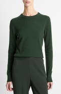 Vince Rib Crewneck Cashmere Sweater