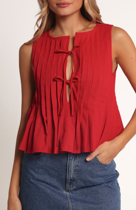 Cropped Tube Top with Side Slit | OAK + FORT – OAK + FORT USA
