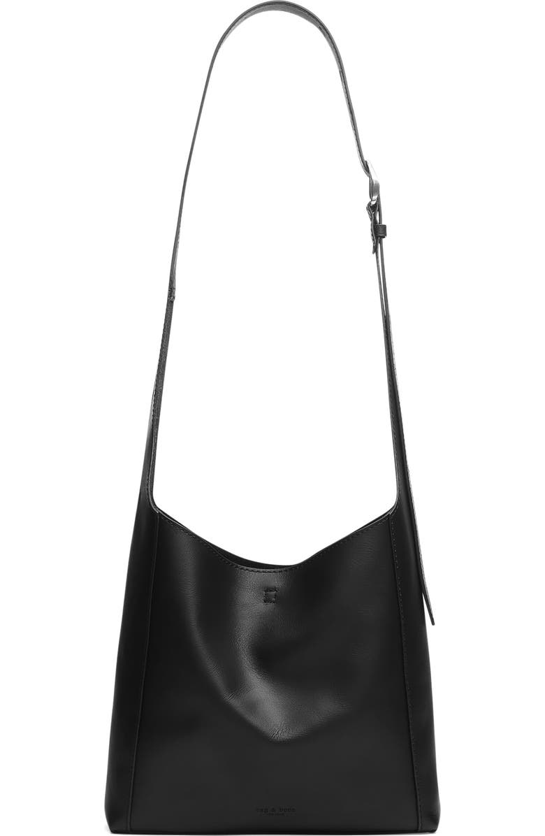 rag & bone Small Belize Leather Shopper Tote, Main, color,