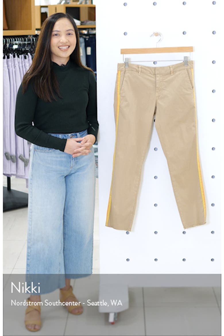 East Hampton Side Tape Crop Pants (Nordstrom Exclusive) video