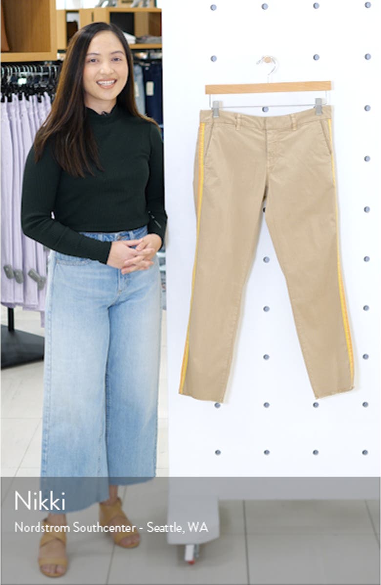 East Hampton Side Tape Crop Pants, sales video thumbnail