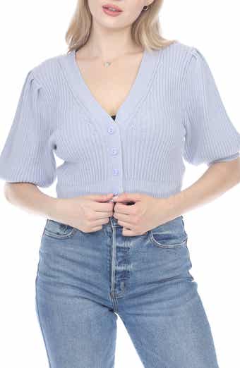 Puff Sleeve Cardigan