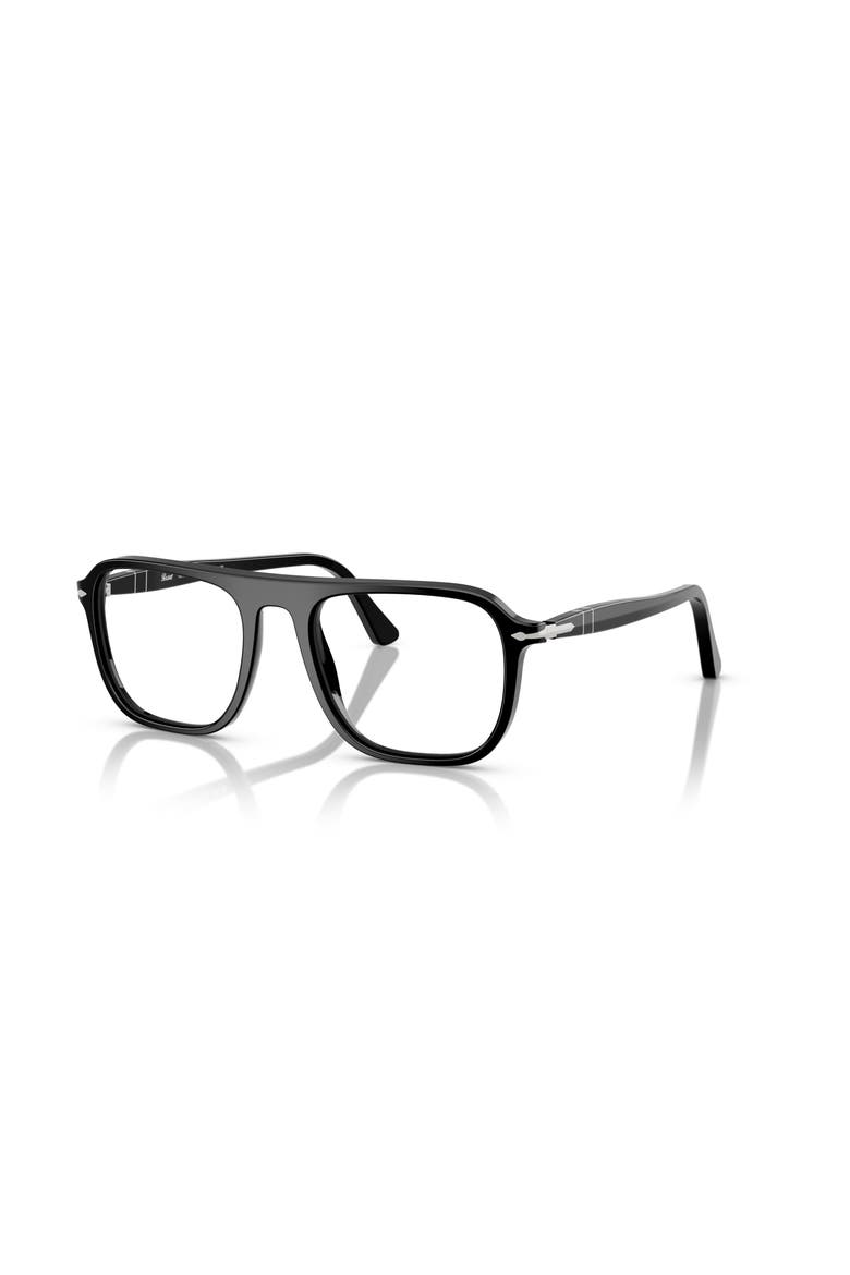 53mm Square optical glasses, Main, color, Black