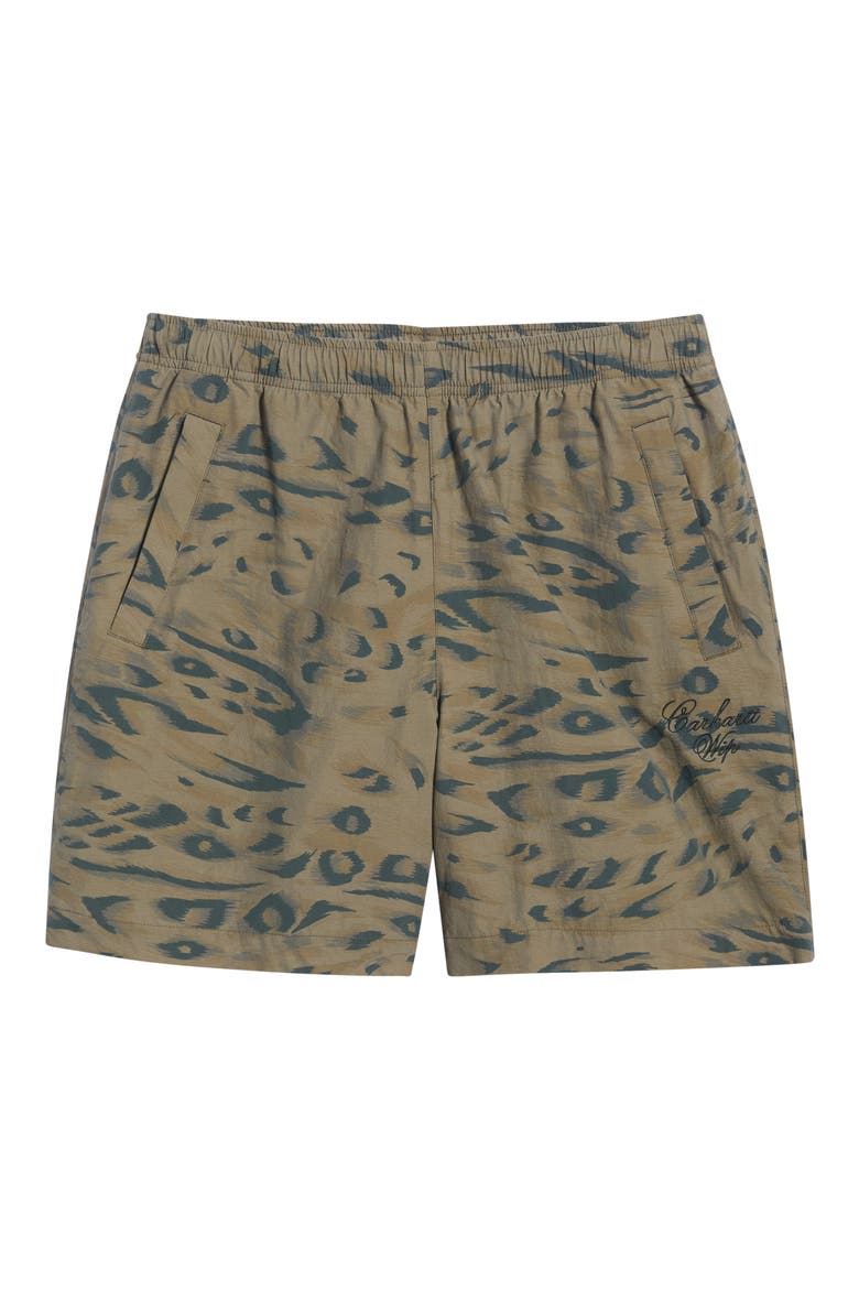 Travon Shorts, Alternate, color, DUCK FEATHER CYPRESS