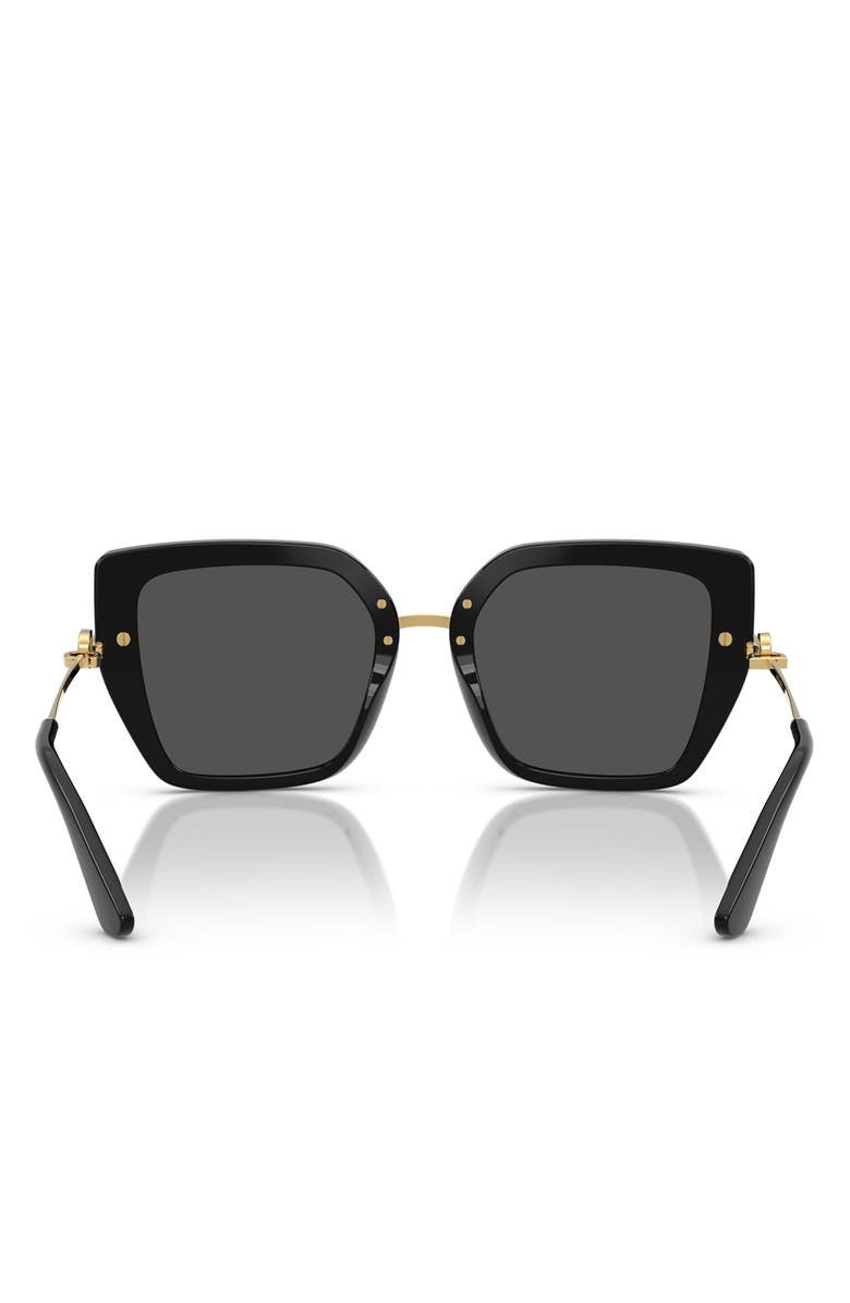 Dolce&Gabbana 53mm Butterfly Sunglasses, Alternate, color, 