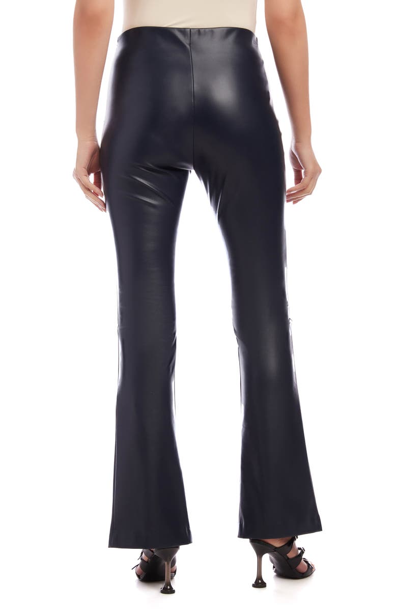 FIFTEEN TWENTY Front Slit Faux Leather Pants, Alternate, color,
