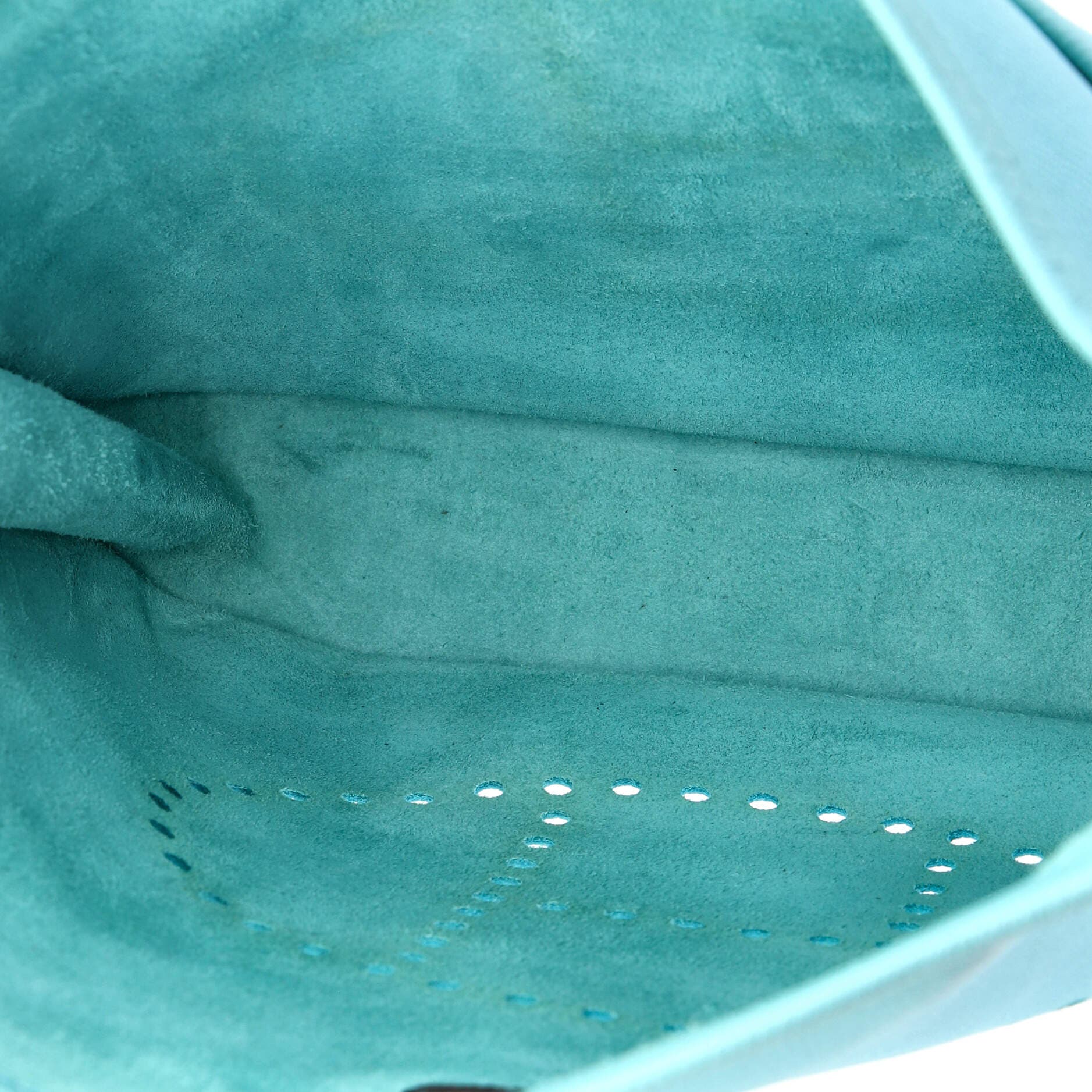 Pre-Owned Hermes Evelyne Bag Gen III Epsom PM, Alternate, color, Bleu Atoll