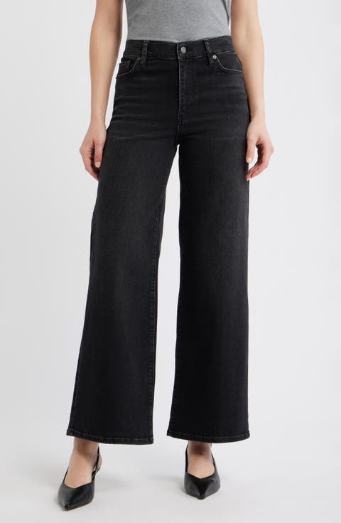 Le Slim Palazzo High Waist Wide Leg Jeans