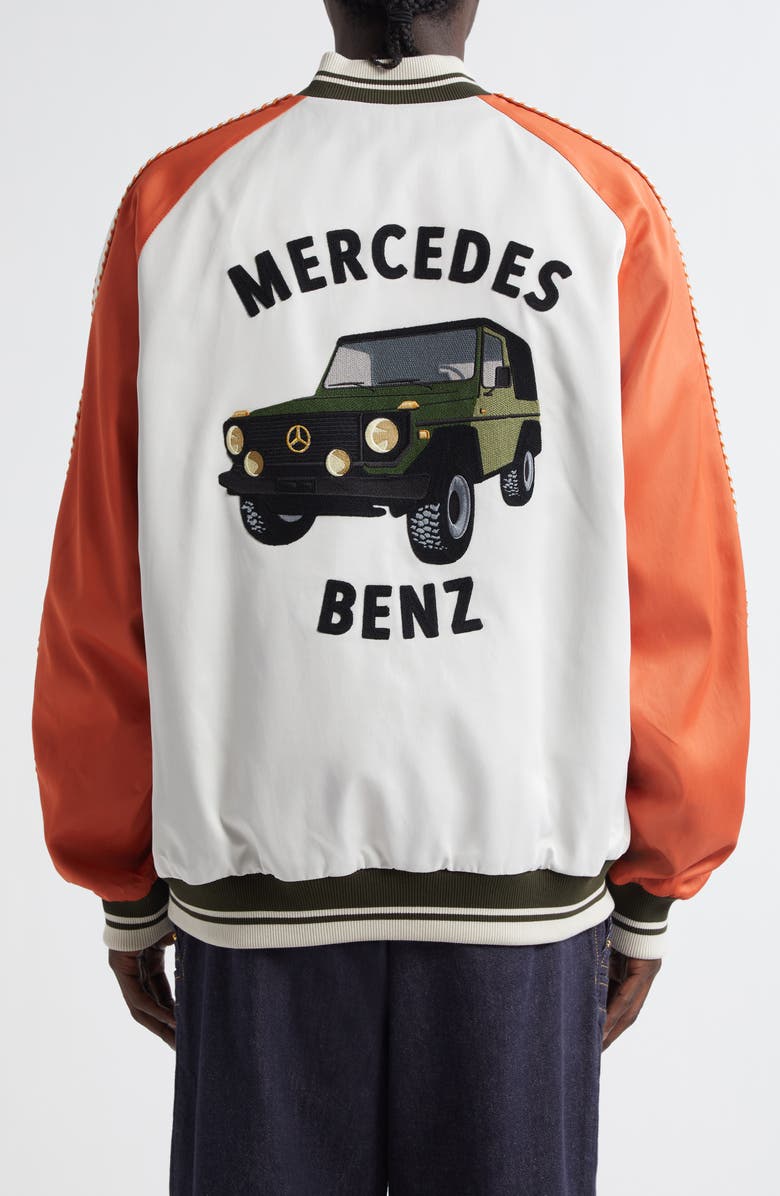 Moncler Genius x Mercedes-Benz By Nigo Satet Reversible Bomber Jacket, Alternate, color, 