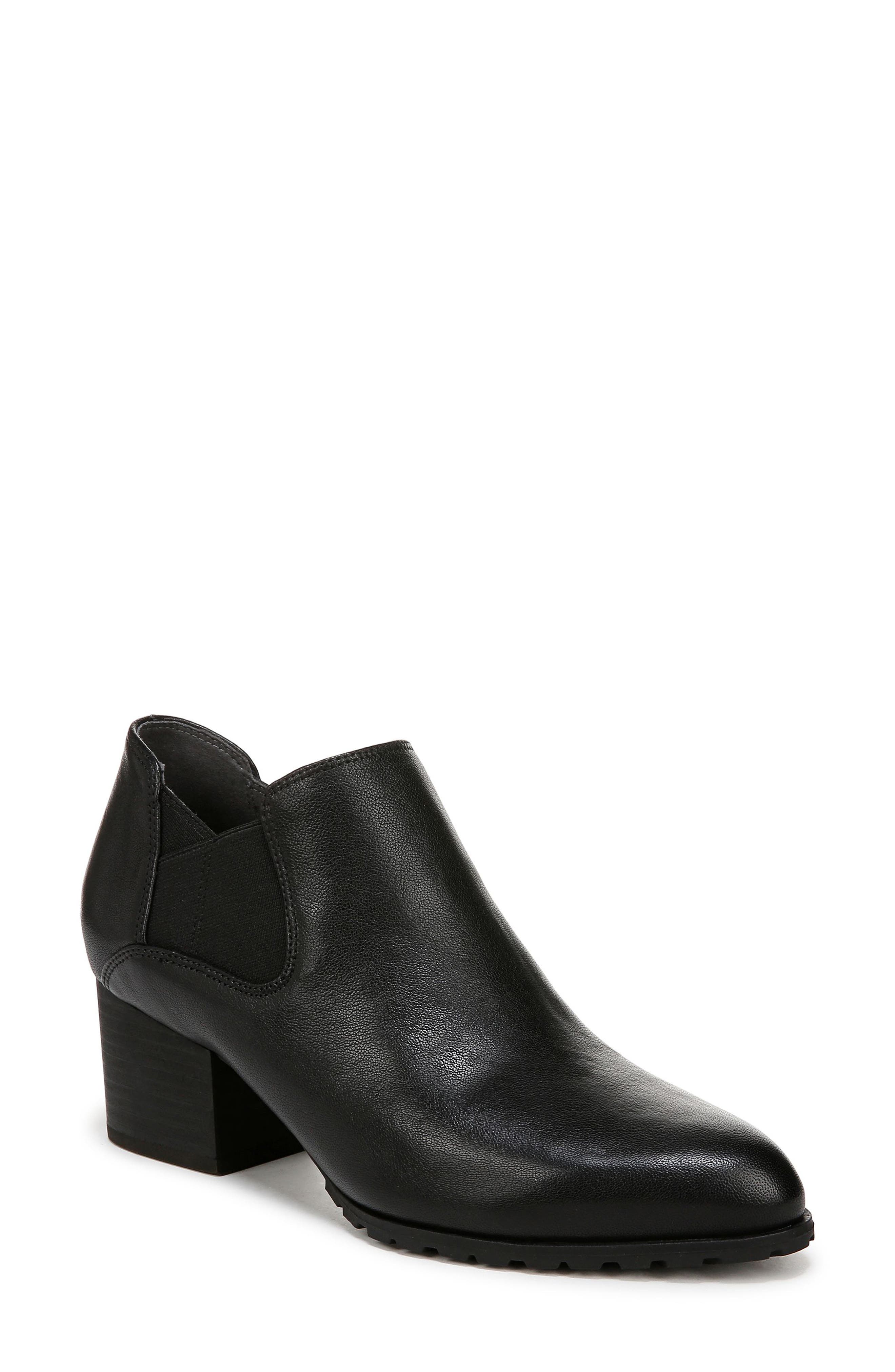Vionic Belmont Ankle Bootie, Main, color, Black