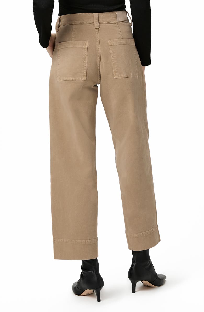 PAIGE Cameron High Waist Ankle Wide Leg Utility Jeans, Alternate, color, 