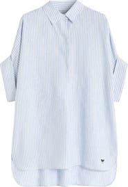 Weekend Max Mara Verve Stripe Linen Top