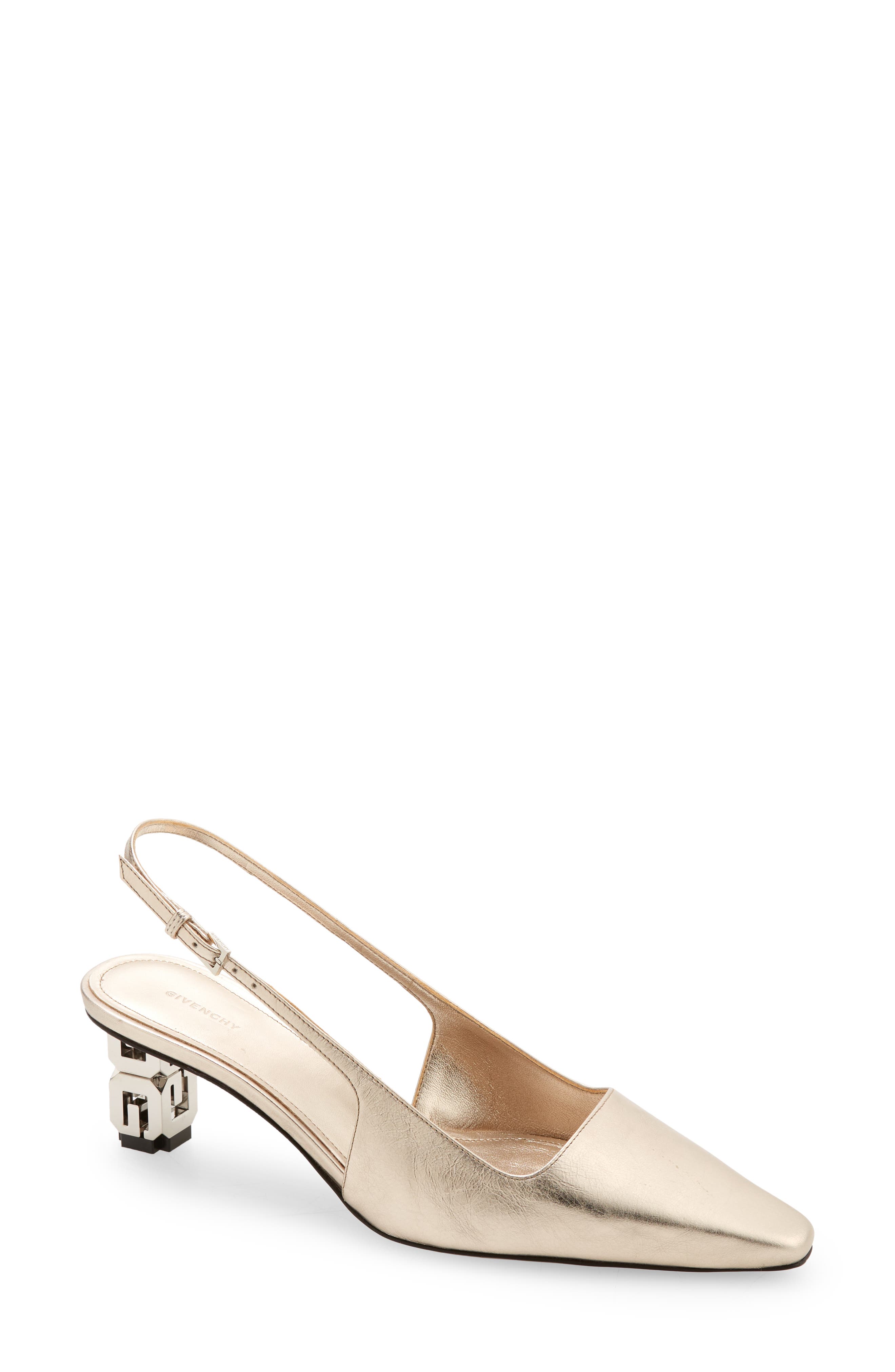 Givenchy G-Cube Slingback Pump, Main, color, 