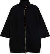 Eleventy Full Zip Wool Coat