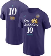 Nike Men's Nike Kelsey Plum Purple Los Angeles Sparks Name & Number T-Shirt