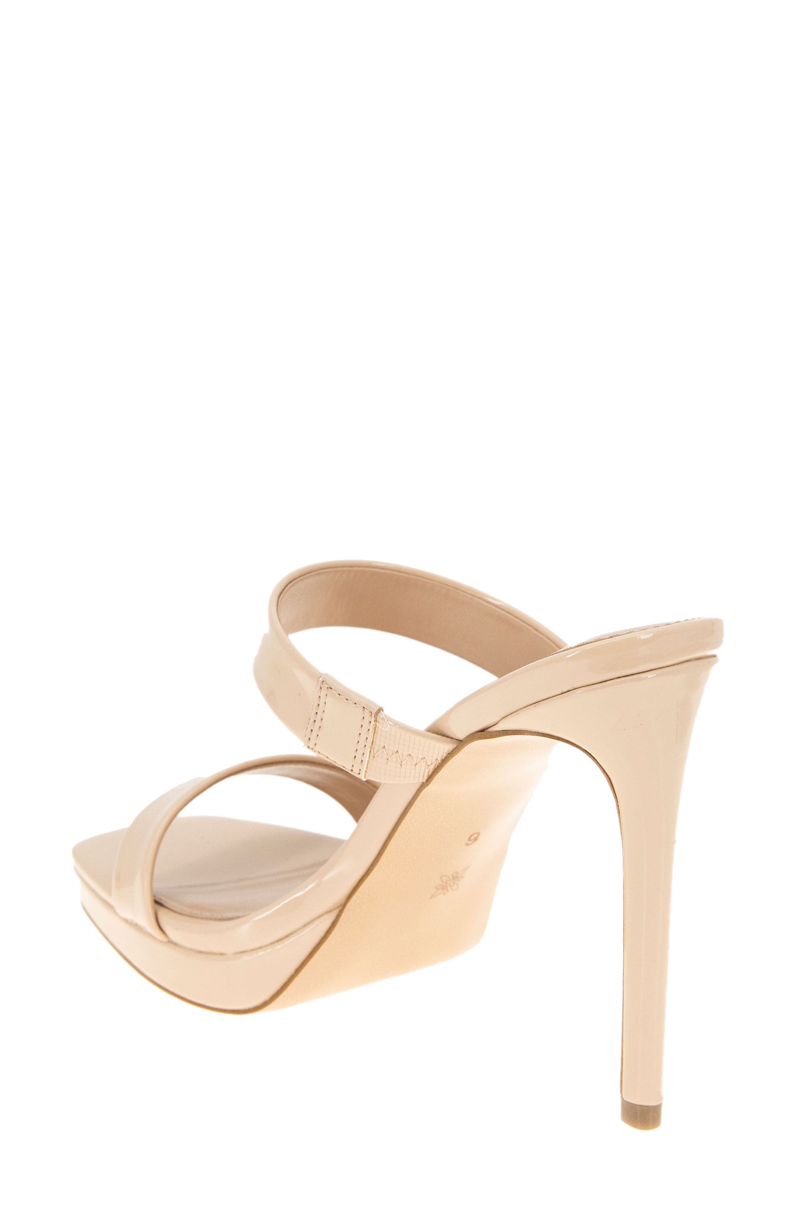 BCBGeneration Catina Platform Sandal, Alternate, color, Frappe Patent