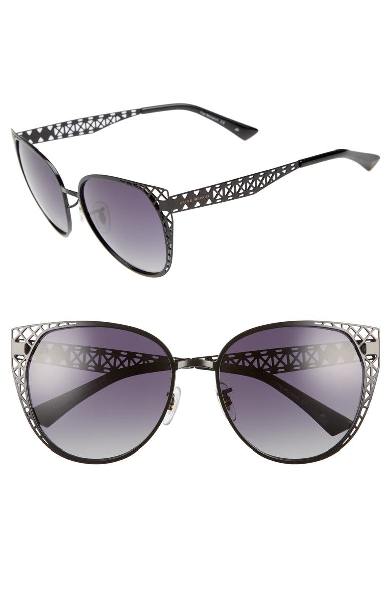 Privé Revaux The Monarch 57mm Cat Eye Sunglasses, Main, color,