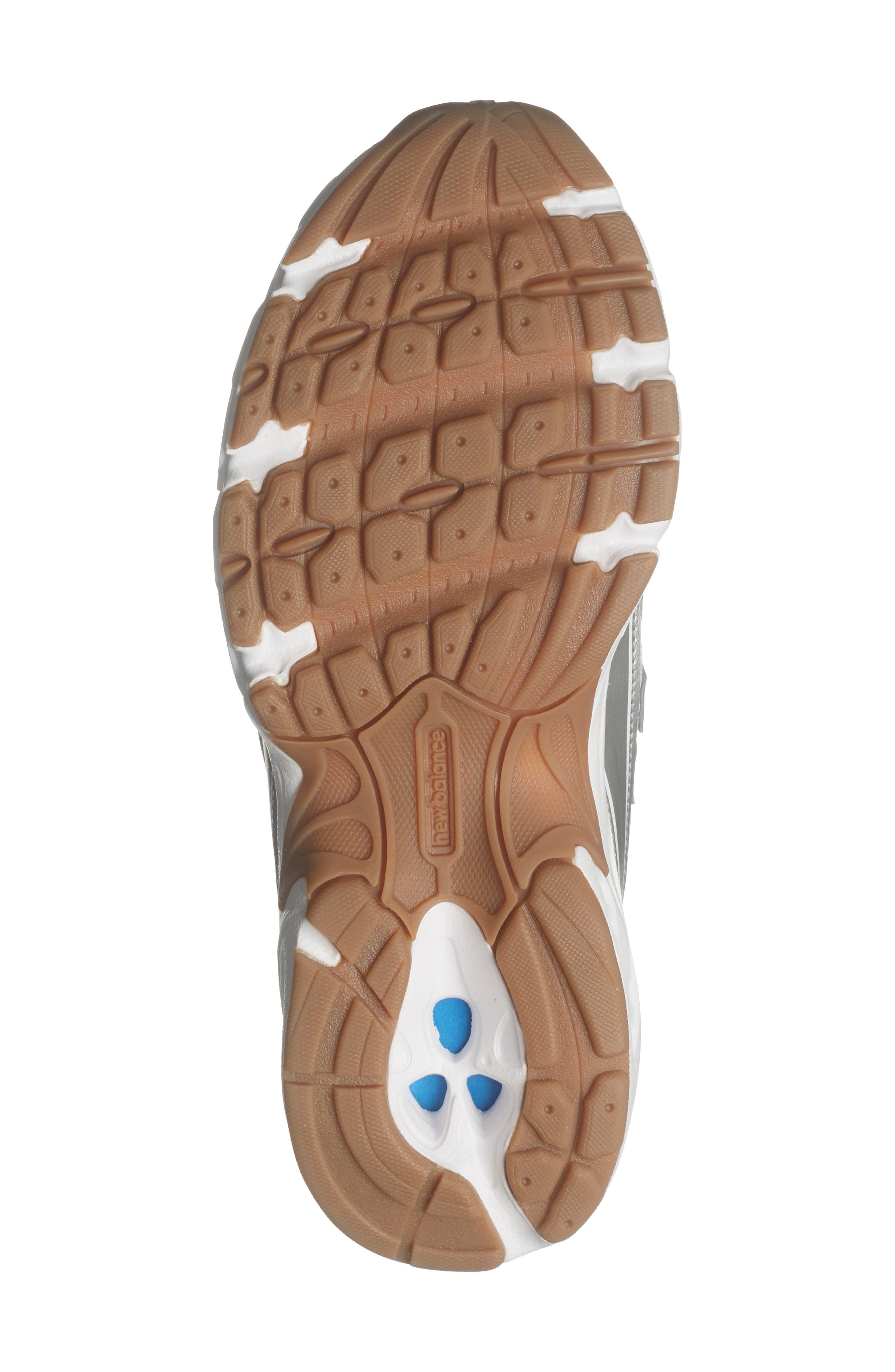 New Balance Kids' 740 Sneaker, Alternate, color, Silver Metallic/ Alpine Green