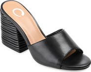 Journee Collection Leslee Peep-Toe Pump