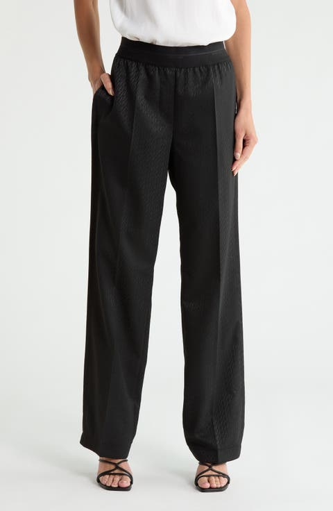 Textured Car Trousers