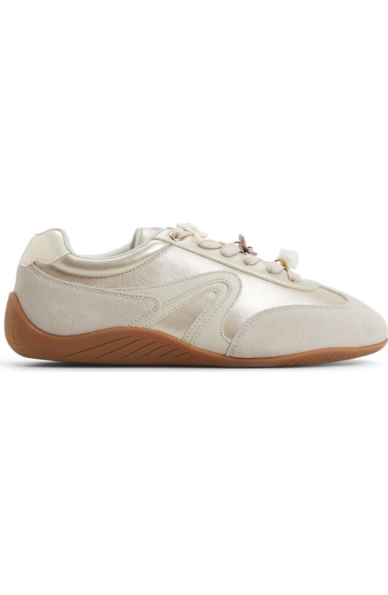 ALDO Maxi Sneaker, Alternate, color, Gold