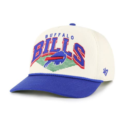 Men's '47  Cream Buffalo Bills Pomona Rope Adjustable Hitch Hat