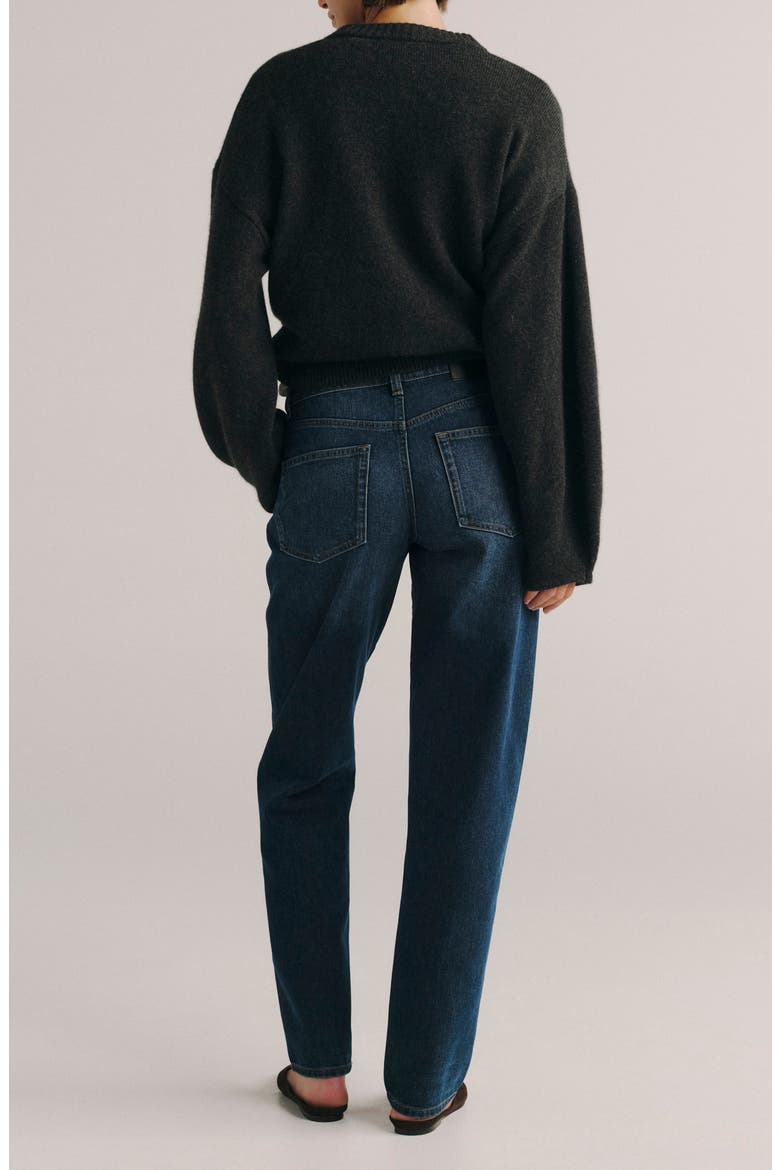 Dakota Slim Straight Leg Jeans, Alternate, color, DRAMA