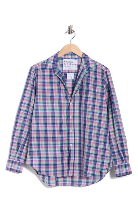 Relaxed Fit Cotton Button-Up Shirt