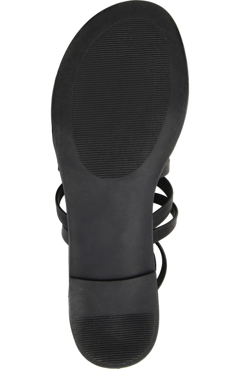 Journee Collection Zailie Gladiator Sandal - Wide Width, Alternate, color,