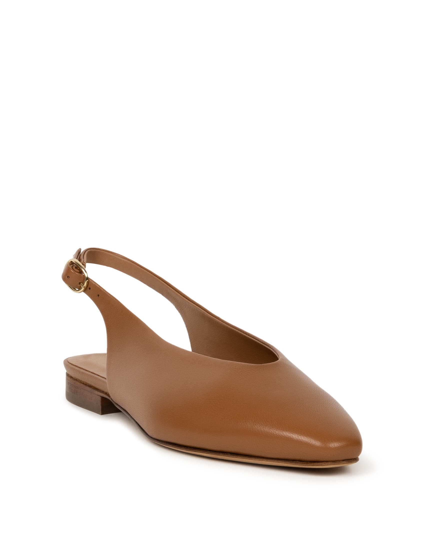 Anouk Ballet Flats, Alternate, color, Camel