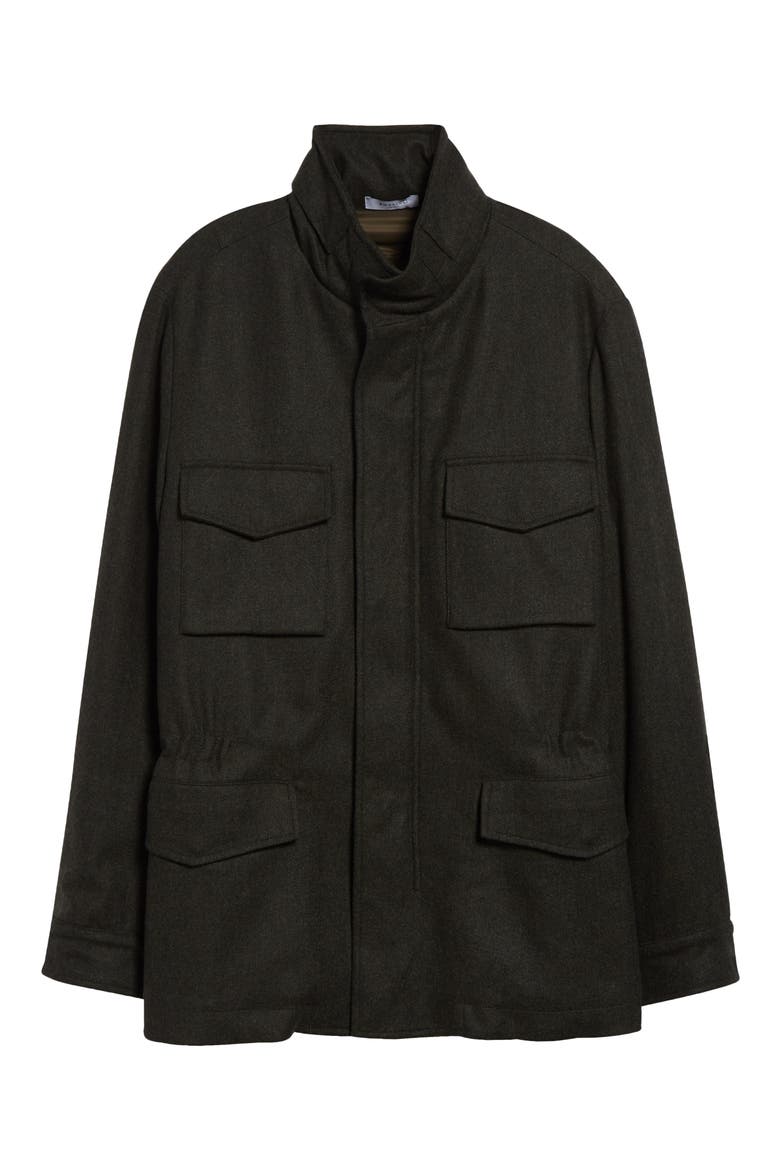 Padded Field Jacket, Alternate, color, OLIVE