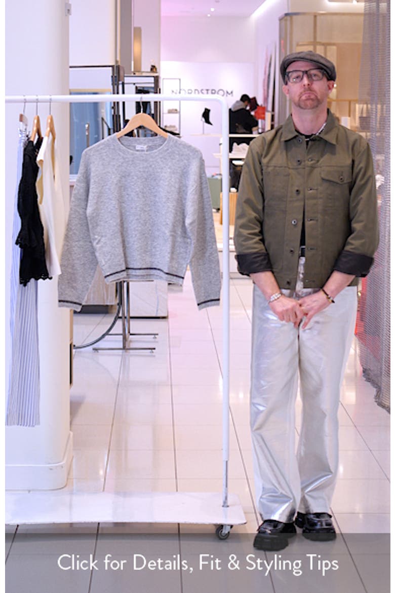 Lightning Bolt Crop Sweater video