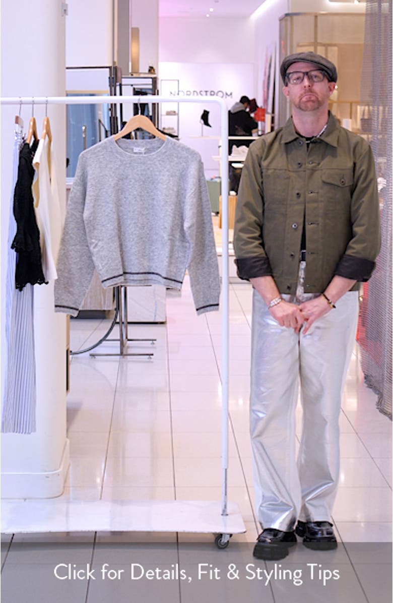 Lightning Bolt Crop Sweater, sales video thumbnail