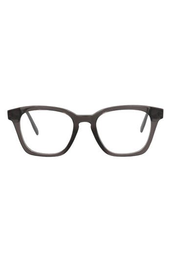 Maui Jim 51mm Square Optical Glasses In Black