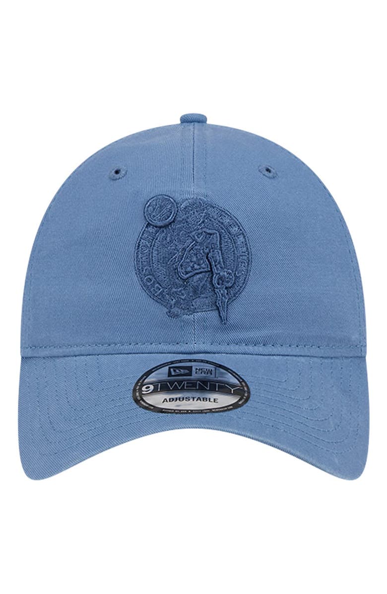 New Era Men's New Era Blue Boston Celtics Colorpack Tonal 9TWENTY Adjustable Hat, Alternate, color, 