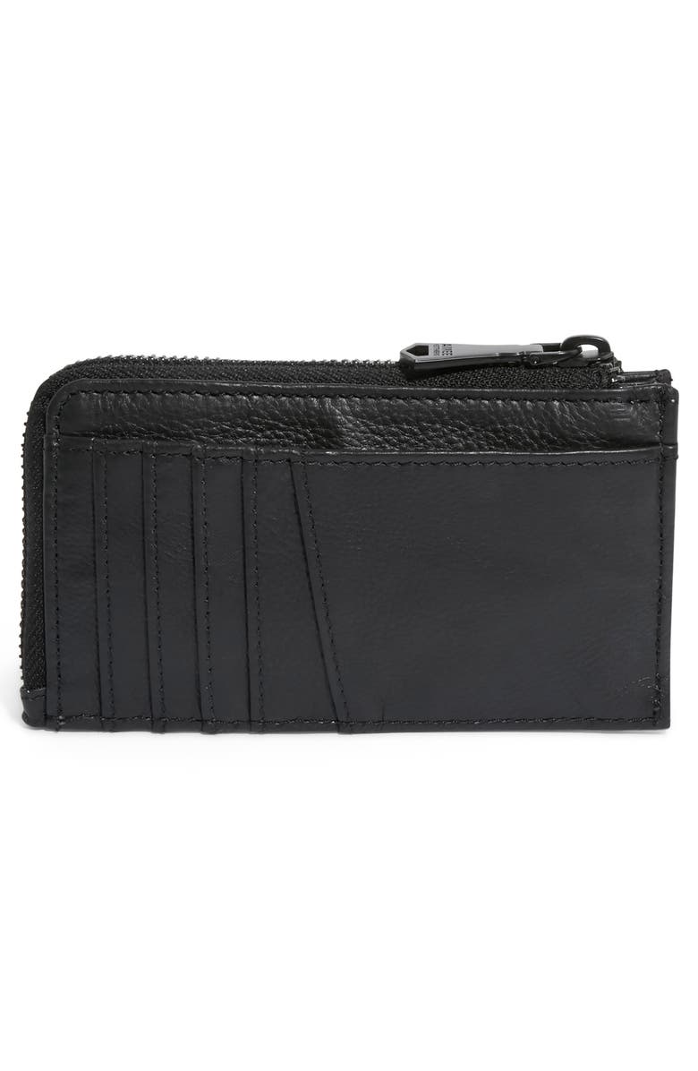 AIMEE Good Life Leather Wallet, Alternate, color, Black W/ Shiny Black