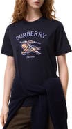 Burberry Knight Check Cotton T-shirt