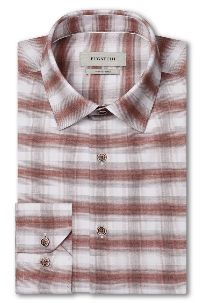James OoohCotton® Plaided Performance Shirt, Alternate, color, SIENNA