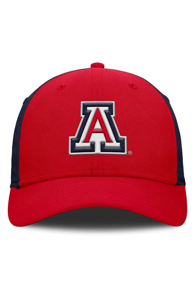 Nike Men's Nike Red/Navy Arizona Wildcats 2025 Sideline Rise Local Performance Flex Hat, Alternate, color, Red