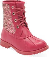 DREAM PAIRS Glitter Duck Boot