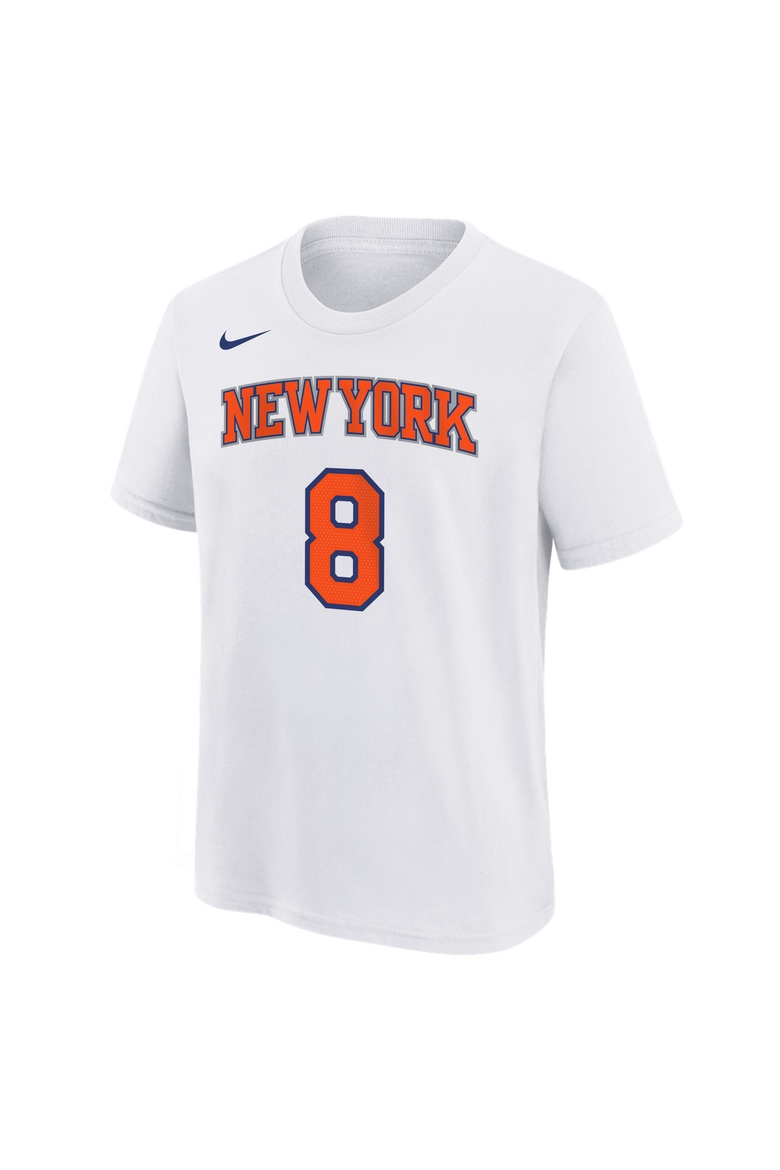 Youth Nike OG Anunoby White New York Knicks Association Name & Number T-Shirt, Alternate, color, White