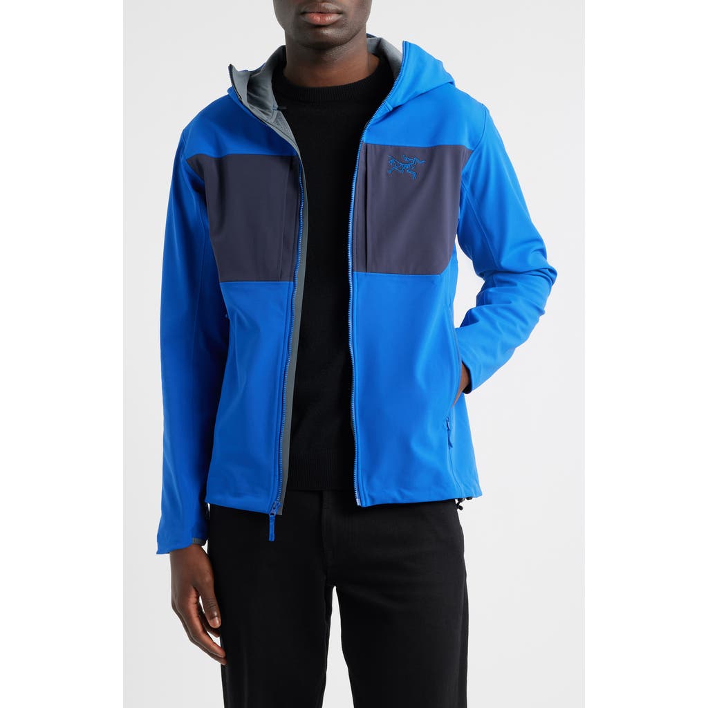 Arc'teryx Gamma Mx Hooded Jacket In Blue