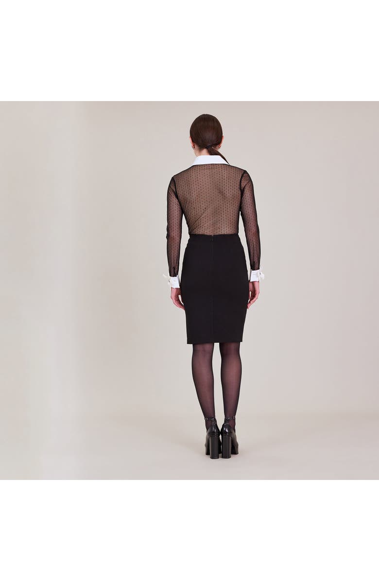 Anne Fontaine Terra Shirt, Alternate, color, Black