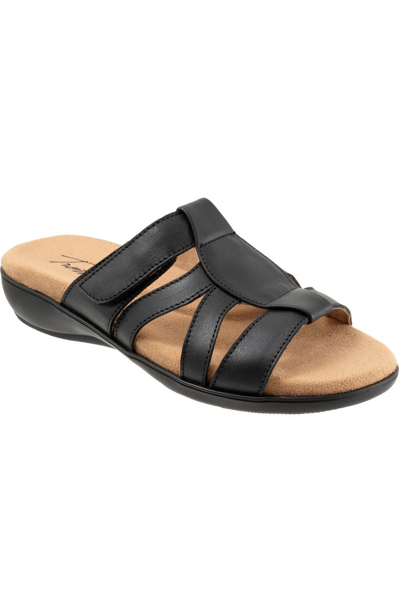 Trotters Ramona Slide Sandal, Main, color, Black