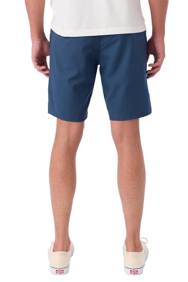 Reserve Light Check 19-Inch Water Resistant Hybrid Shorts, Alternate, color, NAVY