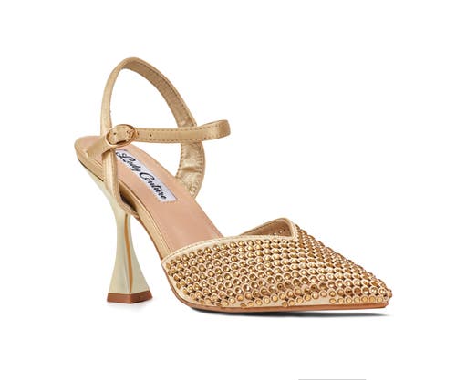 Lady Couture Lady Couture Rhinestone Metal Heel Pump