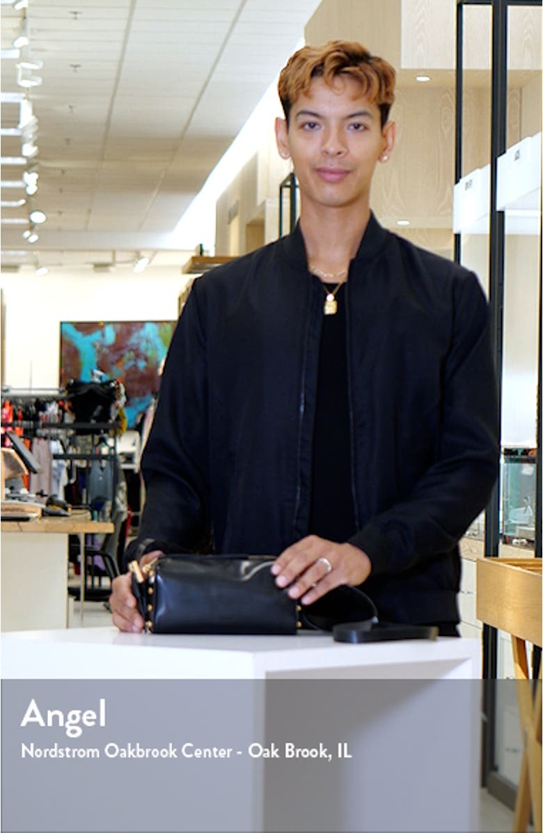 Miro Leather Barrel Crossbody Bag, sales video thumbnail