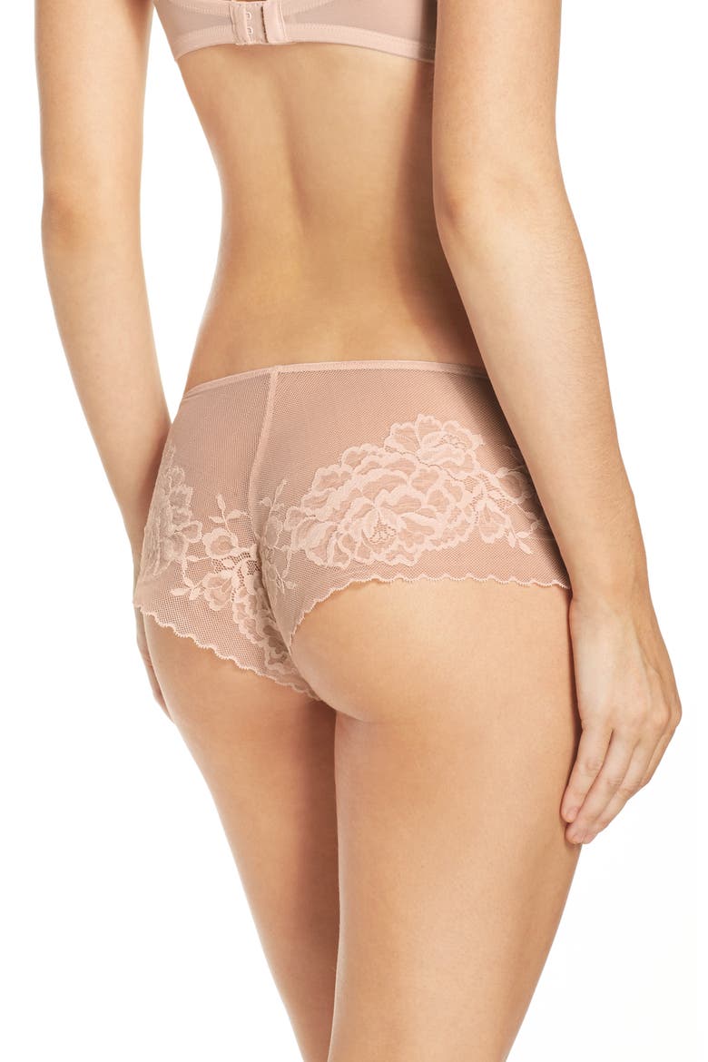 Flora Boyshorts, Alternate, color, CAMEO ROSE