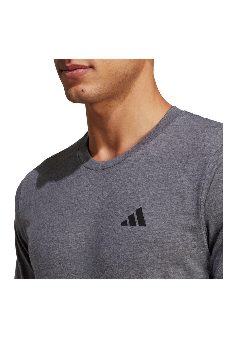 Train Essentials FeelReady Training T-Shirt, Alternate, color, DGREYH/WHI