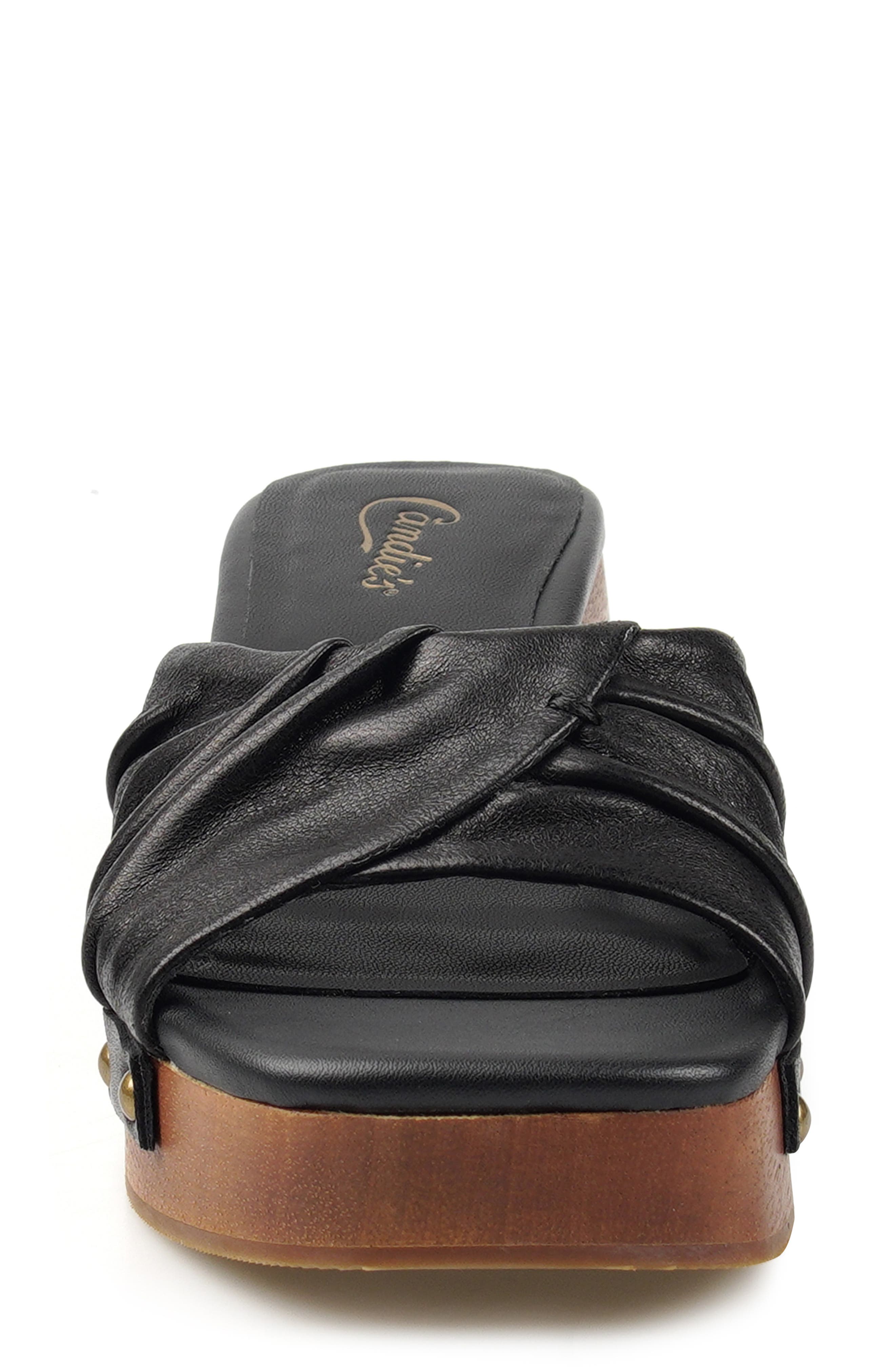 Platform Sandal, Alternate, color, BLKLT